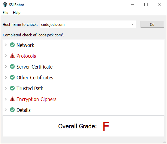 Ssl robot vulnerability